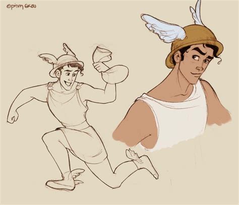 hermes sketch|hermes drawing step by step.